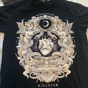 Killstar never surrender batwing tunic